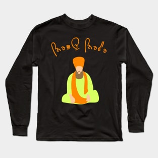 Nirbhau nirvair punjabi Long Sleeve T-Shirt